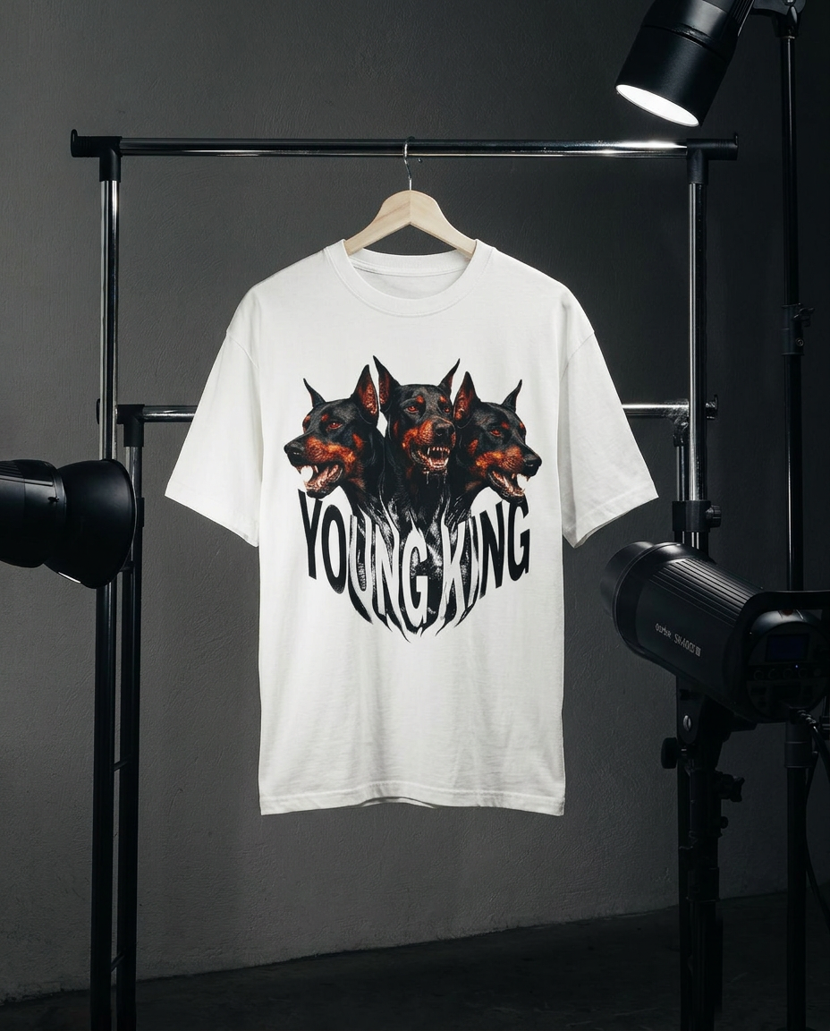 Young King - Cerberus Hellhound T-Shirt