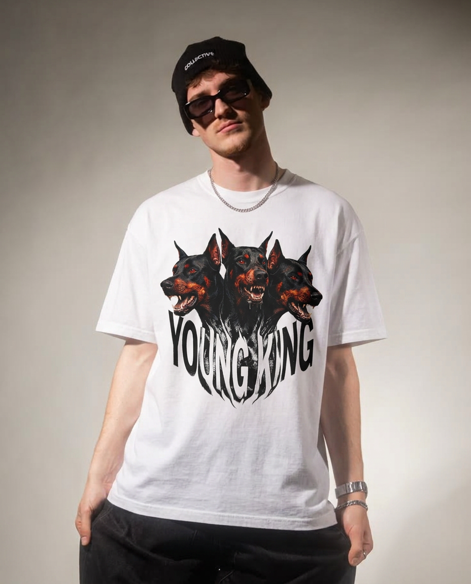 Young King - Cerberus Hellhound T-Shirt